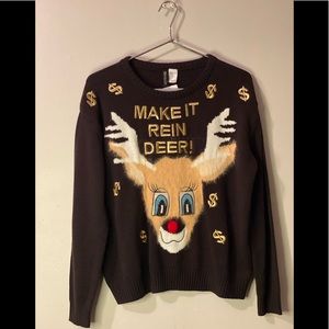Ugly Sweater Time! H&M, Size Medium.